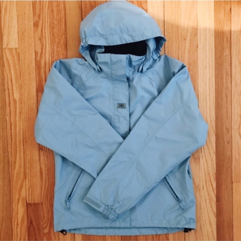 Helly Hansen Light Blue Trench Coat